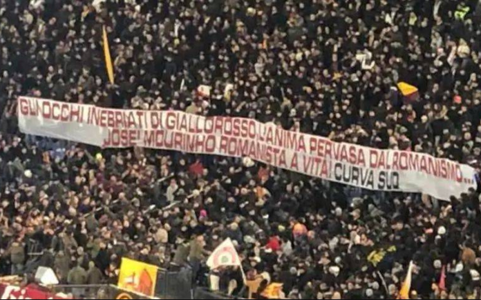 穆里尼奧感激球迷支持：為“終身羅馬主義者”而戰(zhàn)取勝！