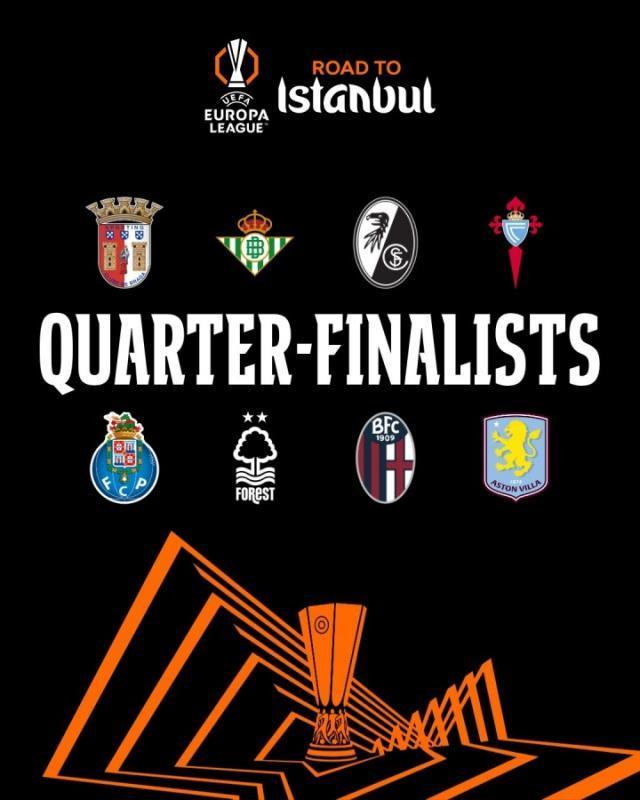 【早報(bào)】歐聯(lián)、歐協(xié)聯(lián)八強(qiáng)全部出爐！