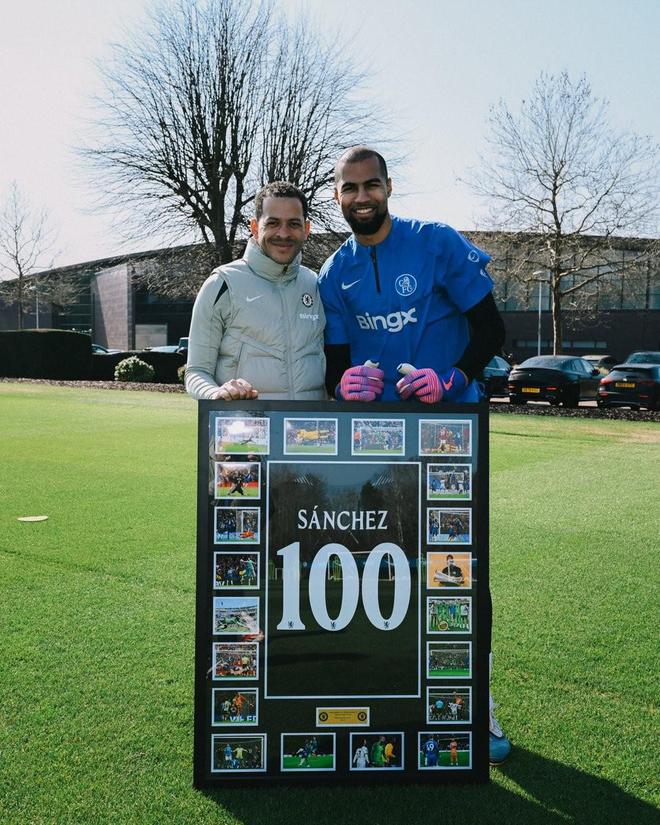 切爾西祝賀羅伯特-桑切斯達(dá)成100場里程碑，球迷在評論區(qū)嘲諷