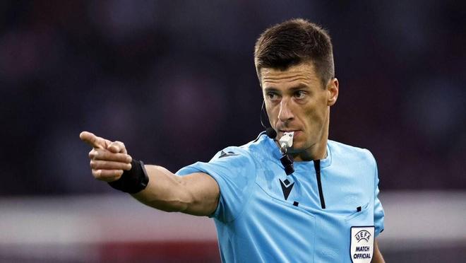 官方：法國裁判巴斯蒂安將執(zhí)法歐冠拜仁vs亞特蘭大