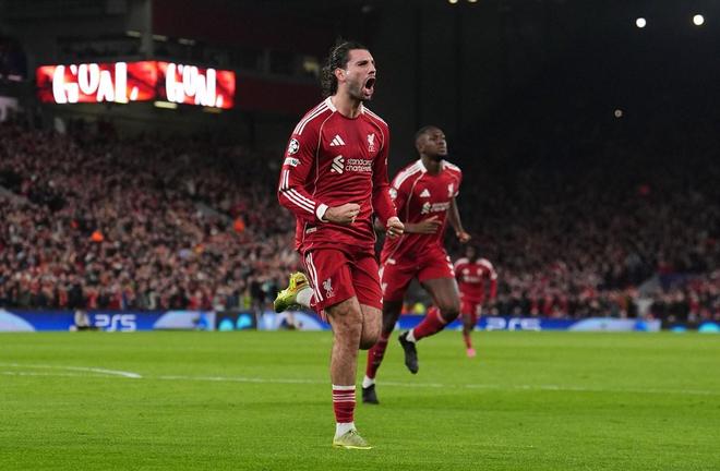 索博單賽季歐冠參與9球，利物浦中場球員僅次于杰拉德