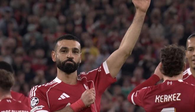 薩拉赫達成歐冠正賽50球里程碑，成非洲球員第一人