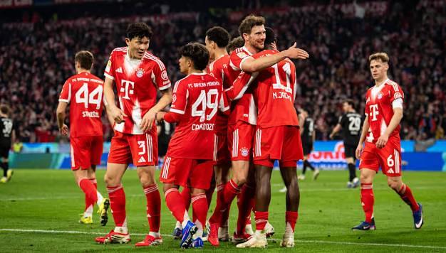 拜仁本賽季德甲已20次單場3+球，且有望破隊史單賽季進球紀(jì)錄