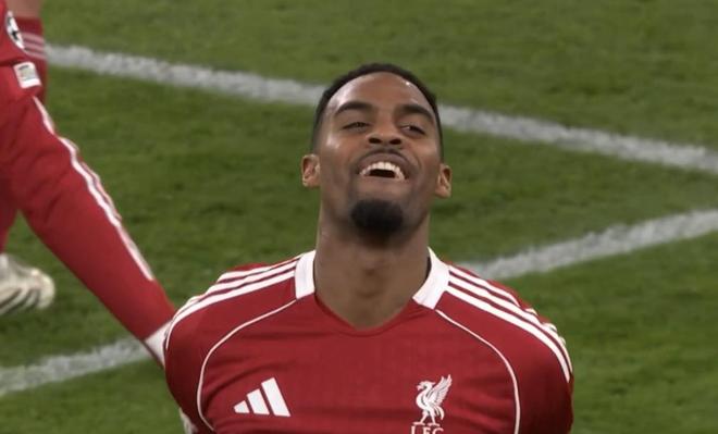 赫拉芬貝赫斬獲紅軍生涯歐冠首球，時隔1939天再度在歐冠進球