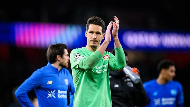 勒沃庫森門將：阿森納和首回合判若兩隊，他們踢得更具侵略性