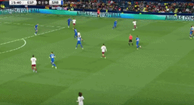 半場：西班牙2-0塞爾維亞，奧亞薩瓦爾雙響，費(fèi)爾明進(jìn)球被吹