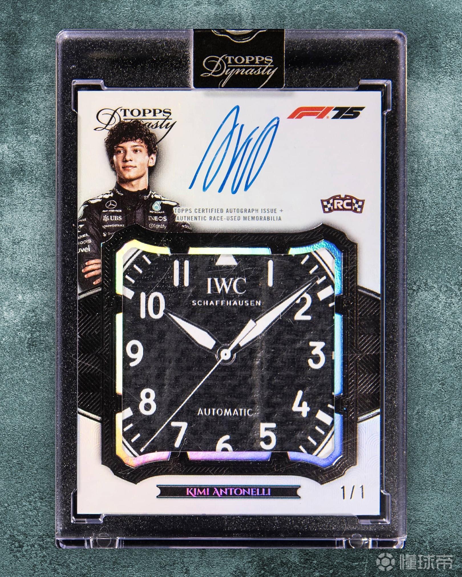 人氣水漲船高，安東內(nèi)利的簽名收藏卡拍賣價(jià)格超20萬美元