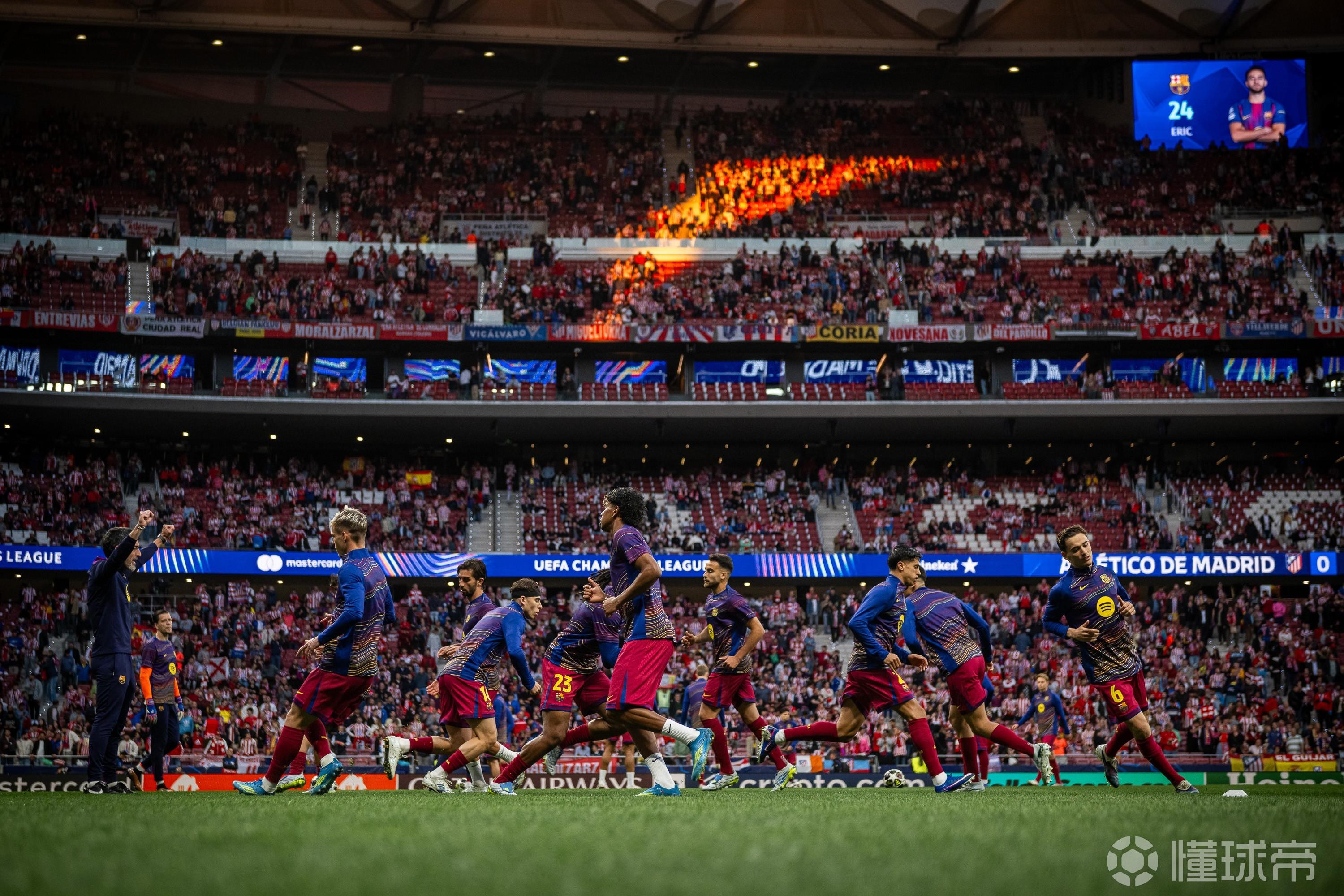 平均年齡24歲347天，巴薩排出隊史歐冠淘汰賽最年輕首發(fā)陣容