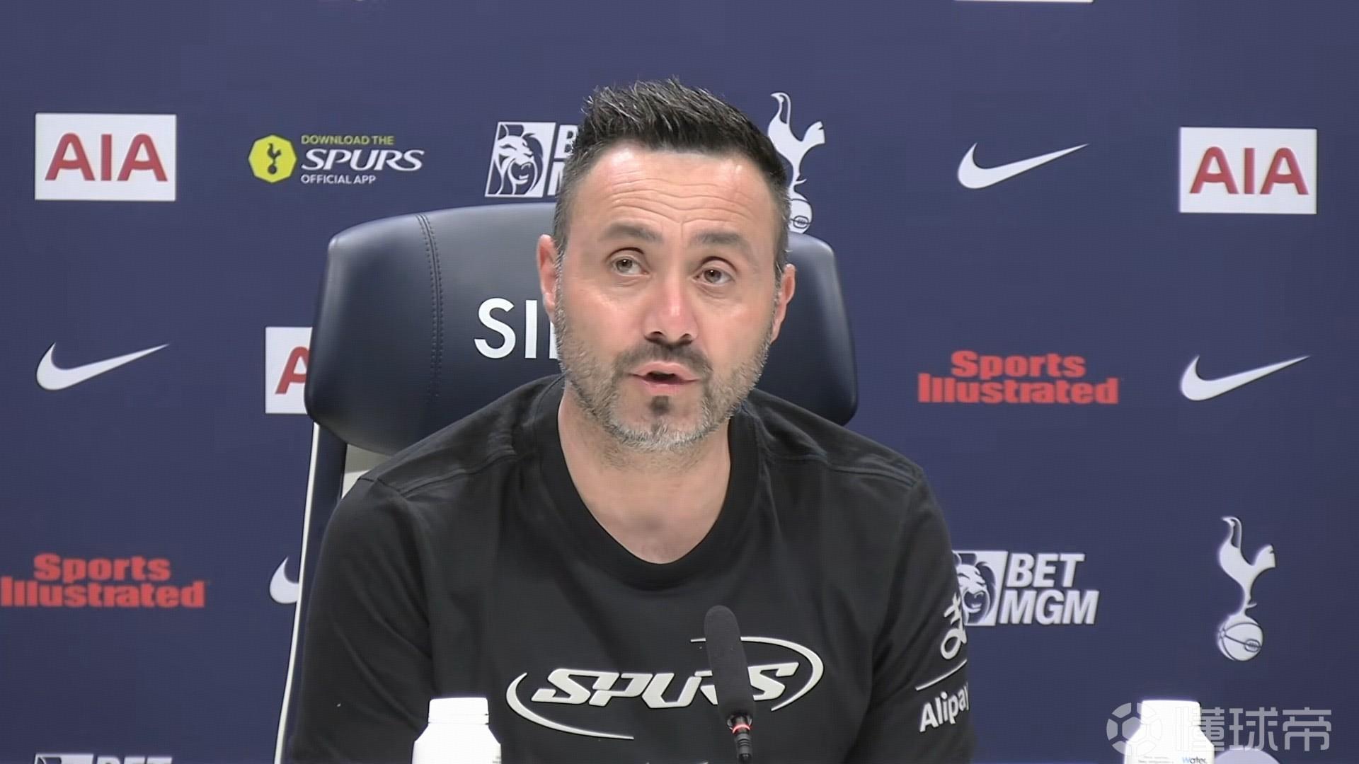 德澤爾比：我不認(rèn)為自己比弗蘭克或者圖多爾更優(yōu)秀