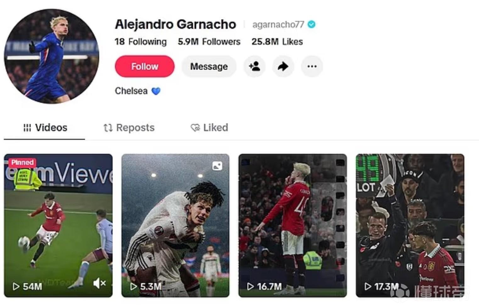 跟隊(duì)：加納喬社媒刪除切爾西內(nèi)容？他轉(zhuǎn)會(huì)后就沒(méi)發(fā)過(guò)內(nèi)容