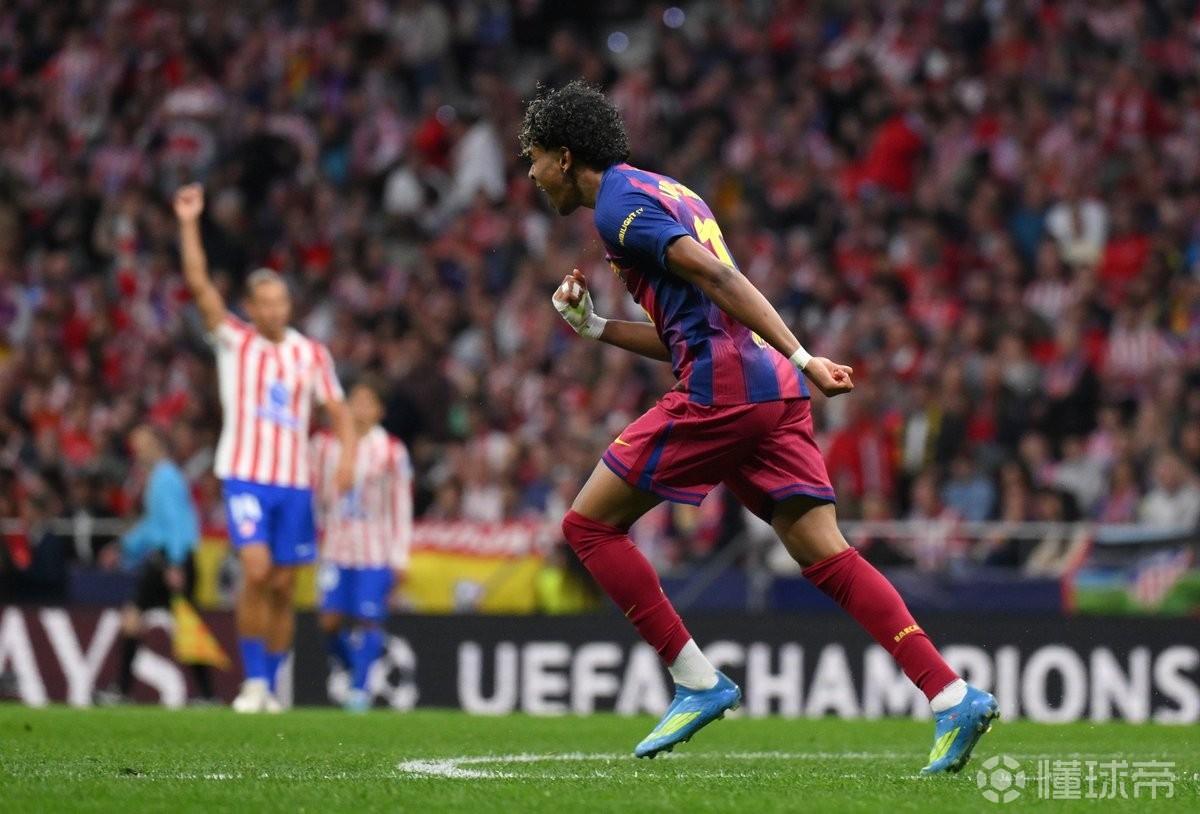 超越博揚(yáng)，亞馬爾是達(dá)成巴薩150場里程碑最年輕的球員