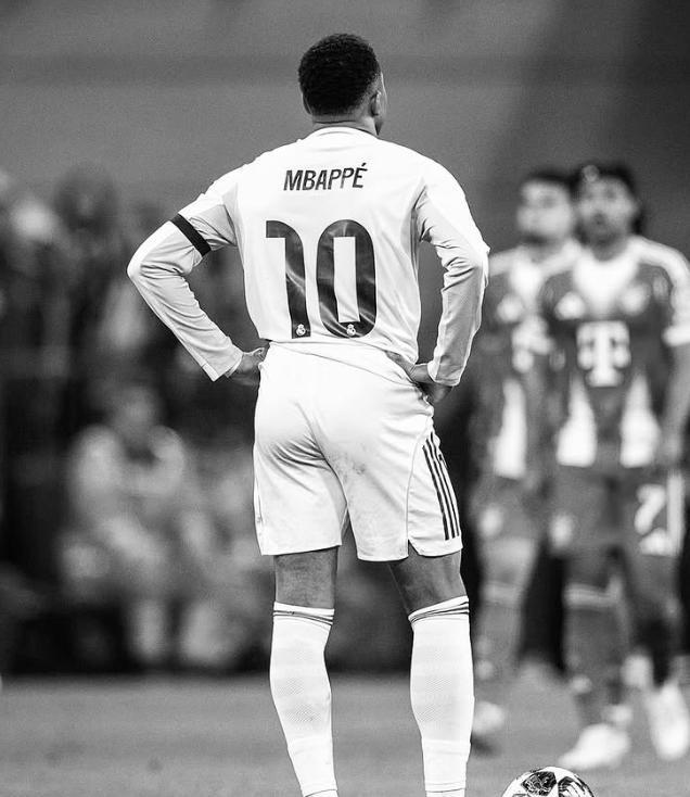 歐冠飲恨！姆巴佩發(fā)黑白照打氣：失敗在皇馬絕不是選項(xiàng)