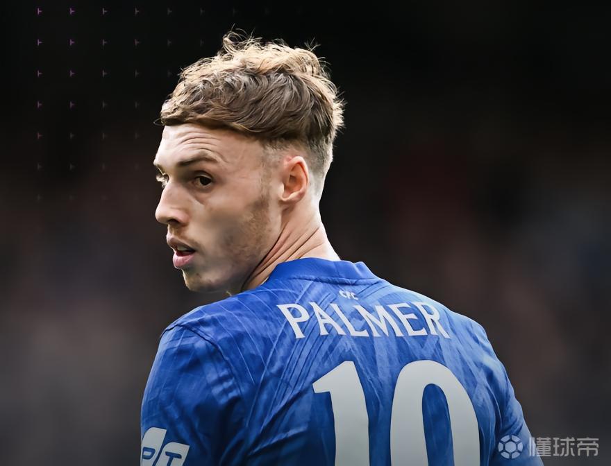 帕爾默英超近6場對陣Big 6出戰(zhàn)465分鐘，0進球0助攻
