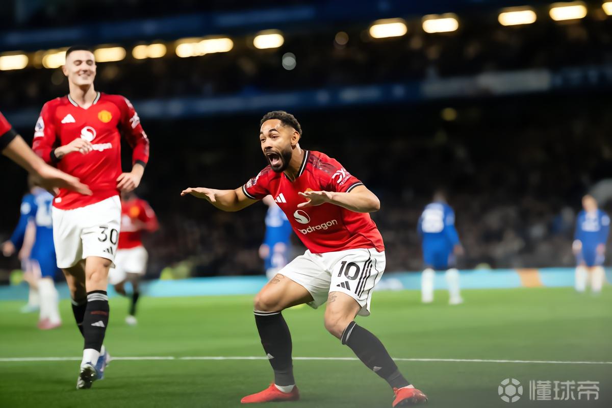 全取6分，曼聯(lián)隊史第二次單賽季英超雙殺切爾西