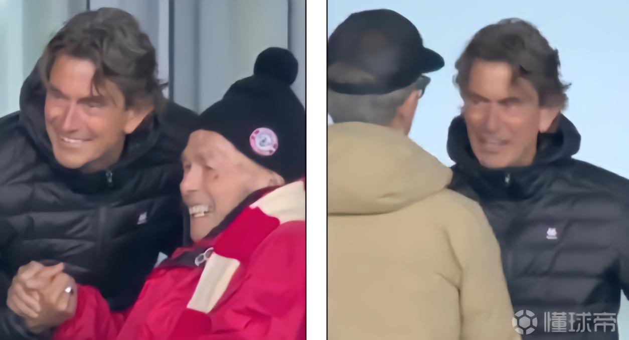 弗蘭克現(xiàn)身布倫特福德看臺(tái)觀(guān)賽，從熱刺下課之后首次公開(kāi)露面